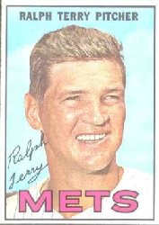 1967 Topps Baseball Cards      059      Ralph Terry